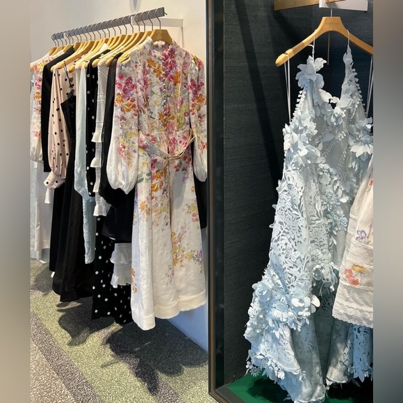 🌸AVAILABLE FOR RENT🌸 Zimmermann Natura Buttoned MIDI Dress - Picture 10 of 10